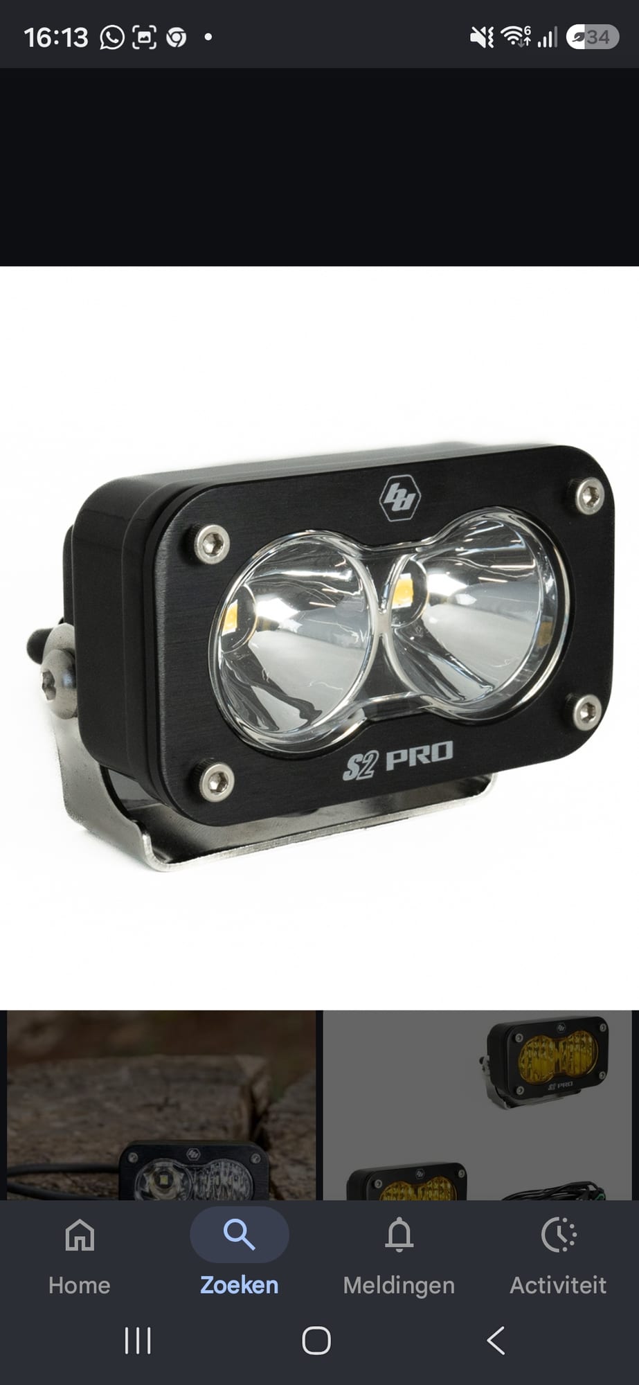 LED Spotlight S2 PRO – Krachtige Extra Verlichting